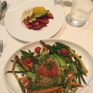 "Just bring a plate of Fruit and a plate of vegetable" THEY DELIVERED. 